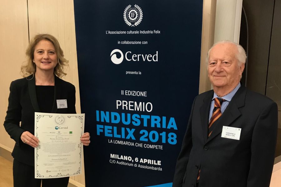 Premio Industria Felix: Ferrarini & Benelli, Mejor Pequeña empresa de la provincia de Cremona