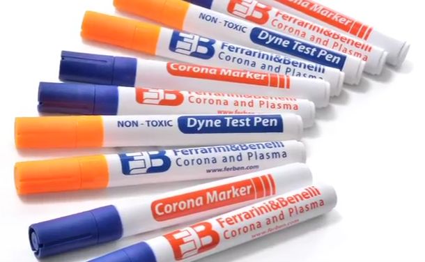 Dyne Test Pen y Corona Marker